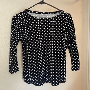 Polka dot shirt